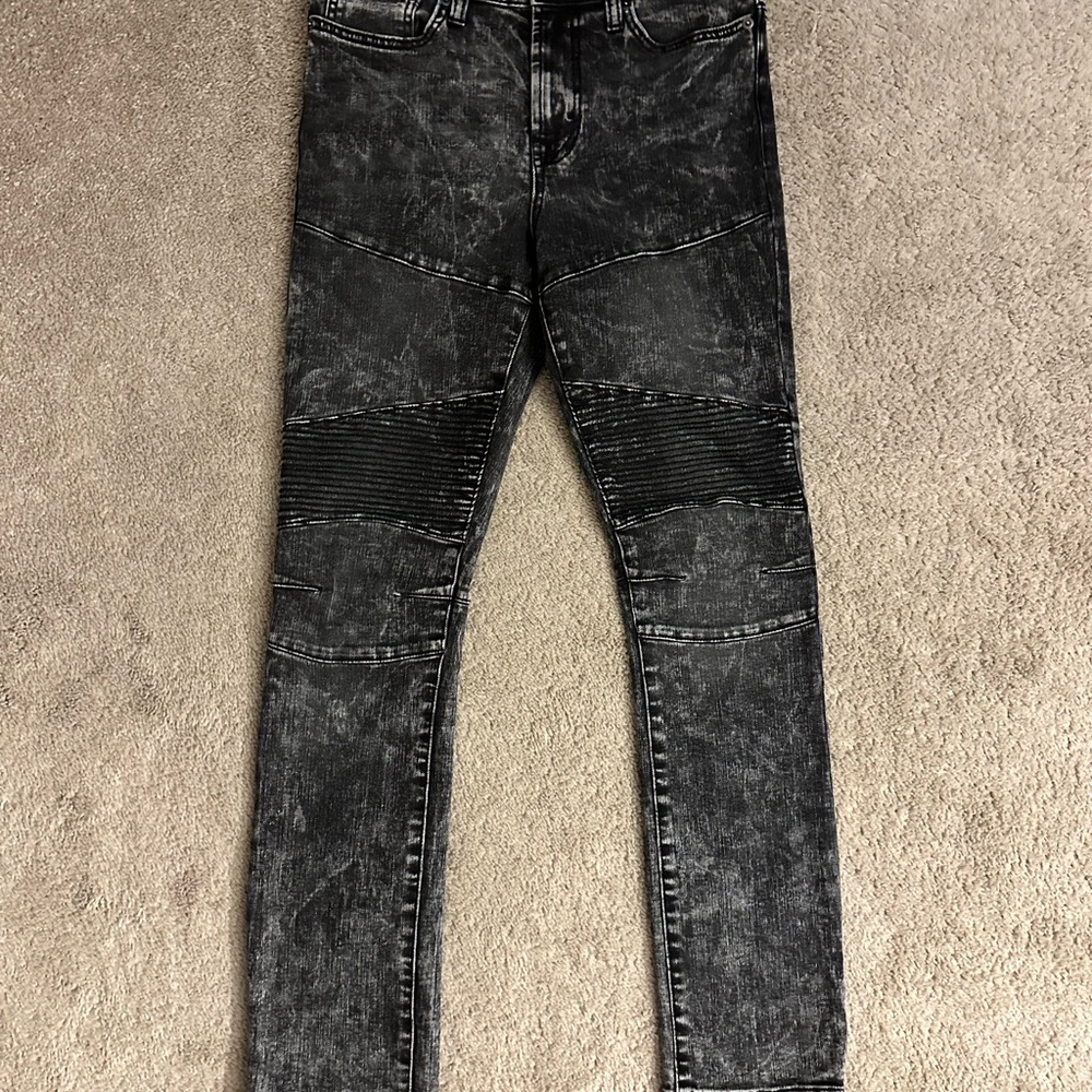 Mens No Boundaries Black Skinny Jeans Size 30